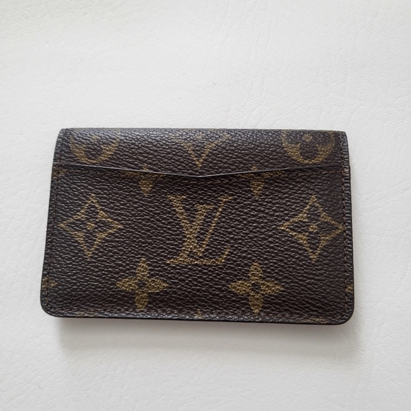Louis Vuitton monogram brown card case wallet - Picture 3 of 7